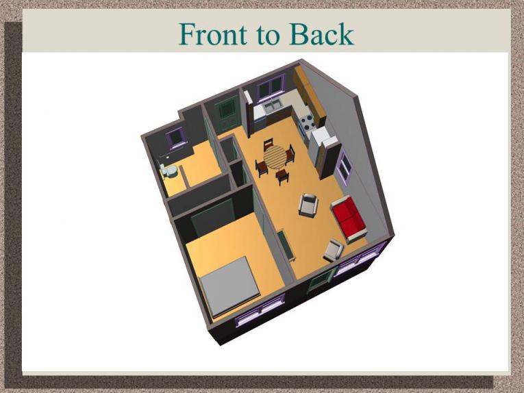 Front to Back 3D