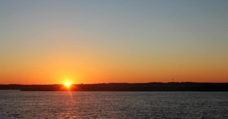 Sunset at Camp Ellis