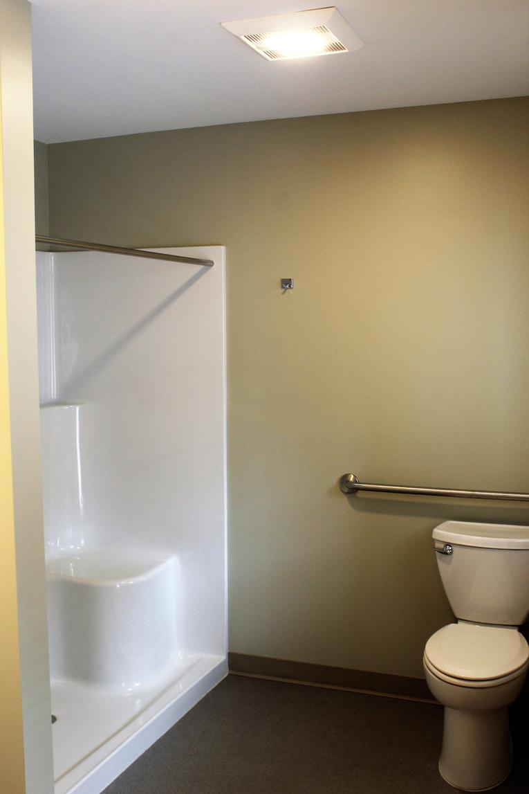 New Bathroom with Walk-in Shower
