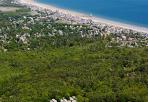 Ocean Park Beach Aerial Shot