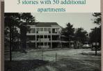 3 Stories with 50 Additional Apartments